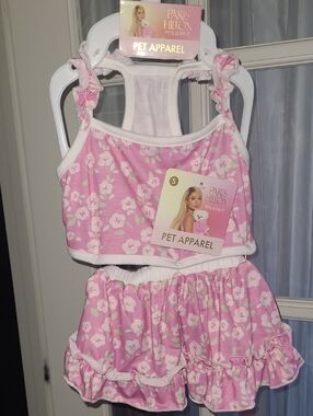 PARIS HILTON Pink Pet Dress - Size Small